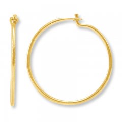 Children's Hoop Earrings 14K Yellow Gold