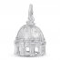 St. Peter's Basilica Sterling Silver Charm