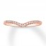 Diamond Anniversary Band 1/10 ct tw Round-cut 10K Rose Gold