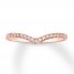 Diamond Anniversary Band 1/10 ct tw Round-cut 10K Rose Gold