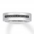 Neil Lane Men's Black Diamond Band 1/6 ct tw 14K White Gold