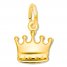 Crown Charm 14K Yellow Gold