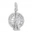 Ferris Wheel Charm Sterling Silver