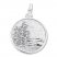 Mountain Scene Charm Sterling Silver