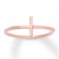 Cross Ring 14K Rose Gold