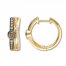 Le Vian Diamond Hoop Earrings 3/4 ct tw 14K Honey Gold