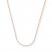 Wheat Chain Necklace 14K Rose Gold 16" Length