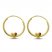 Children's Hoop Earrings 14K Yellow Gold