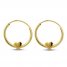 Children's Hoop Earrings 14K Yellow Gold