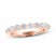 Adrianna Papell Diamond Wedding Band 7/8 ct tw Round-cut 14K Rose Gold