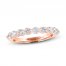 Adrianna Papell Diamond Wedding Band 7/8 ct tw Round-cut 14K Rose Gold