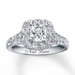 Neil Lane Engagement Ring 2-1/6 ct tw Diamonds 14K White Gold