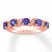 Le Vian Tanzanite Ring with Diamonds 14K Strawberry Gold