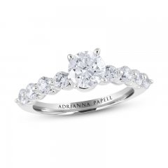 Adrianna Papell Diamond Engagement Ring 1-5/8 ct tw 14K White Gold