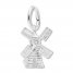 Windmill Charm Sterling Silver