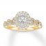 Neil Lane Bridal Diamond Ring 1-1/6 cts tw 14K Yellow Gold