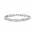 Previously Owned Diamond Bracelet 1/4 carat tw Sterling Silver