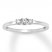 Diamond Ring 1/10 ct tw Round-cut Sterling Silver