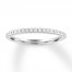 Diamond Wedding Band 1/6 ct tw Round-cut 14K White Gold