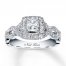 Neil Lane Engagement Ring 1 ct tw Diamonds 14K White Gold