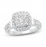 Diamond Engagement Ring 1 ct tw Round-cut 14K White Gold