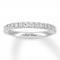 Neil Lane Diamond Wedding Band 3/8 Carat tw 14K White Gold