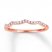 Previously Owned Diamond Wedding Band 1/6 ct tw Round-cut 14K Rose Gold