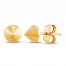 Cone Stud Earrings 14K Yellow Gold