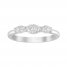 Diamond Geometric Ring 1/3 ct tw Round-cut 10K White Gold