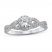 Diamond Engagement Ring 3/4 ct tw Round-cut 14K White Gold