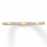 Diamond Anniversary Band 1/20 ct tw Round-cut 10K Yellow Gold