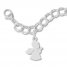 Angel Charm Bracelet Sterling Silver 7" Length