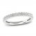 Diamond Wedding Band 3/8 ct tw Round-Cut 14K White Gold