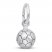 Soccer Ball Charm Sterling Silver