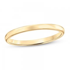 Wedding Band 10K Yellow Gold 2mm