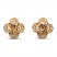 Le Vian Morganite Earrings 1/4 ct tw Diamonds 14K Strawberry Gold