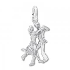 Dancing Couple Sterling Silver