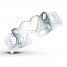 Heart Motif Toe Ring Sterling Silver