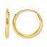 Hoop Earrings 14K Yellow Gold