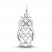 Owl Charm Sterling Silver