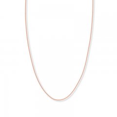 20" Snake Chain 14K Rose Gold Appx. 1mm