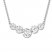 Diamond Necklace 1 ct tw Round-cut 14K White Gold