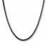 Men's Wheat Chain Stainless Steel 18" Length Necklace