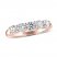 THE LEO Ideal Cut Diamond Anniversary Ring 1 ct tw 14K Rose Gold