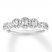 Diamond Promise Ring 1/4 ct tw Round-cut 10K White Gold