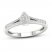 Diamond Promise Ring 1/4 ct tw Round-cut Sterling Silver