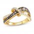 Le Vian Diamond Ring 7/8 ct tw 14K Honey Gold