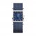 BERING Women's 10426-307-S Classic Stainless Tank Blue Mesh Strap Watch