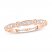 Adrianna Papell Diamond Anniversary Band 1/5 ct tw 14K Rose Gold