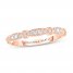 Adrianna Papell Diamond Anniversary Band 1/5 ct tw 14K Rose Gold